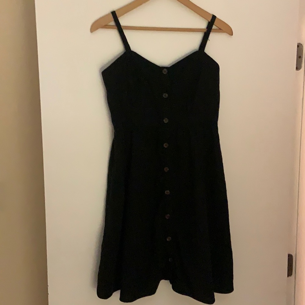 Med Black Old Navy Cami Dress